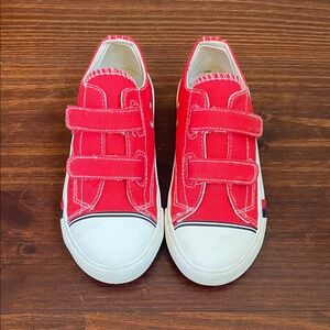 Keds Kids Red Velcro Sneakers